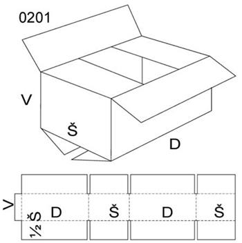Klopová krabice, velikost M, FEVCO 0201, 560 x 500 x 600 mm