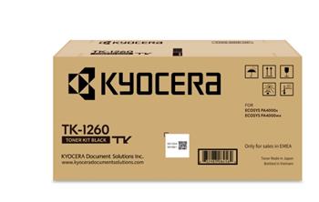 Kyocera toner TK-1260 na 10 000 A4 (při 5% pokrytí), pro ECOSYS PA4000x/wx