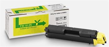 Kyocera toner TK-5135Y yellow na 5 000 stran A4 (při 5% pokrytí), pro TASKalfa265ci