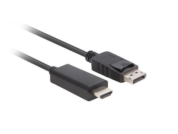 LANBERG DISPLAYPORT(M) V1.1 -&gt;HDMI(M) KABEL 3M ČERNÝ