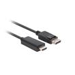 LANBERG DISPLAYPORT(M) V1.1 -&gt;HDMI(M) KABEL 3M ČERNÝ