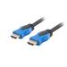 LANBERG HDMI M / M 2.0 kabel 10m, 4K, Cu, černý