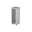 LANBERG INSTALAČNÍ RACK 19" 32U 600X600 ŠEDÉ SKLENĚNÉ DVEŘE LCD (FLAT PACK) V2