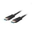 LANBERG KABEL HDMI M/M V2.1 30M OPTICKÝ ČERNÝ AOC