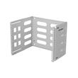 LANBERG NÁSTĚNNÝ 19" 8U RACK 497X400/240 ŠEDÝ