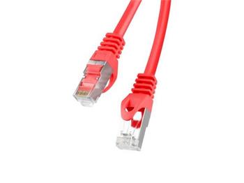 LANBERG Patch kabel CAT.6 FTP 15M červený Fluke Passed