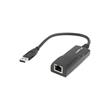 LANBERG USB->RJ45 ETHERNET ADAPTÉR SÍŤOVÁ KARTA USB 3.0 1X RJ45 1GB KABEL