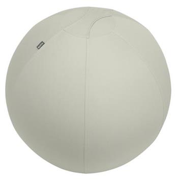 LEITZ Gymnastický míč na sezení Ergo s těžítkem proti odkutálení 75cm, sv. šedý