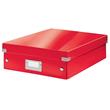 LEITZ Organizační box Click&Store, velikost M, červená
