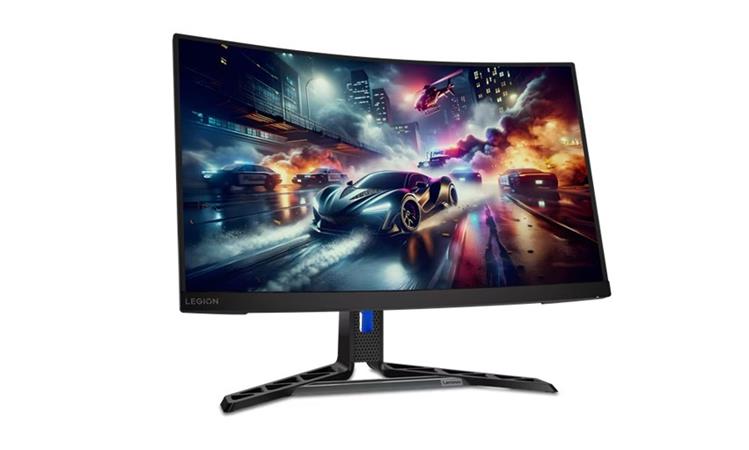 Lenovo LEGION R27qc-30 zakřivený VA/27"/16:9/QHD/3000:1/od0,5ms/až180Hz/350nits/2xHDMI+DP/repro/ClearMR 6000/VESA/Pivot