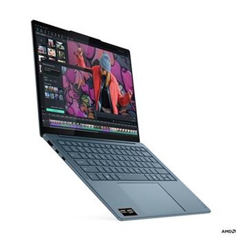 Lenovo YOGA Slim 7 14AKP10 Ryzen AI 7 345/AI/16GB/SSD 512GB/14"/2,8K/OLED/až 1100nitů/3rOnSite/bezADPT/bezOS/modrozelená