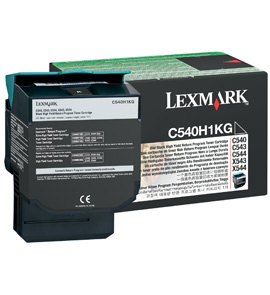 Lexmark C540, C543, C544, X543, X544 2.5K Black HY RP Toner Cart