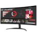 LG 34WR50QC-B.AEU herní monitor, prohnutý 34" VA 3440x1440/21:9/300cdm/5ms/HDR10/DP/2xHDMI