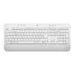 Logitech klávesnice Wireless Keyboard K650, CZ/SK, Bolt přijímač,bluetooth,tlumené klávesy, bílá