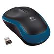 Logitech myš Wireless Mouse M185, optická, 3 tlačítka, modrá,1000dpi