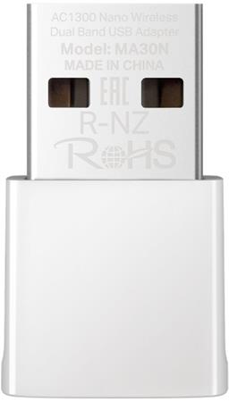 MERCUSYS MA30N - AC1300 Bezdrátový dvoupásmový USB nano adaptér