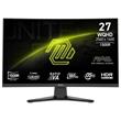 MSI Gaming monitor MAG 275CQF E18 E2 27" Rapid VA zakřivený/2560x1440 WQHD/180Hz/0,5ms/2xHDMI/DP/černá