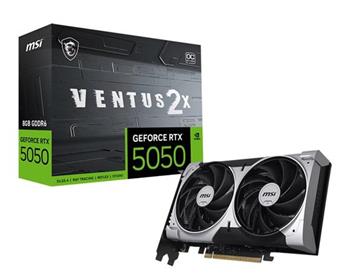 MSI GeForce RTX 5050 VENTUS 2X/OC/8GB/GDDR6