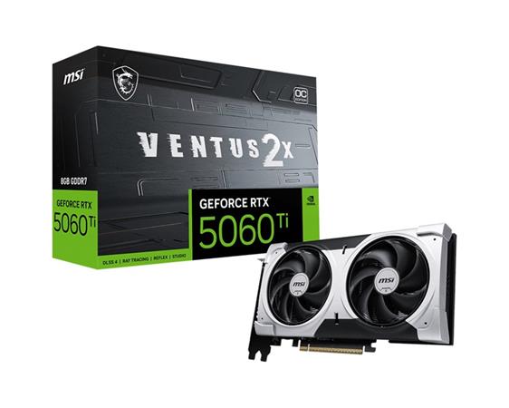 MSI GeForce RTX 5060 Ti VENTUS 2X PLUS/OC/8GB/GDDR7