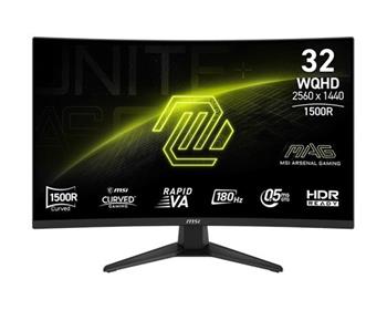 MSI MAG 321CQF E18 Gaming monitor 31,5" Rapid VA zakřivený /2560 x 1440/180Hz/0,