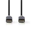 Nedis CCBW37014AT20 - Kabel DisplayPort 1.4 | Zástrčka - Zástrčka | 2 m | Antracit