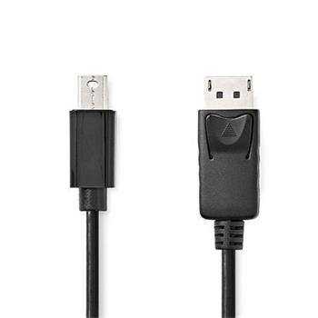 Nedis CCGL37400BK20 - Mini DisplayPort - DisplayPort 1.2 | Mini DisplayPort Zástrčka - DisplayPort Zástrčka | 2 m