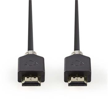 Nedis CVBW34000AT150 - Kabel High Speed HDMI™ s Ethernetem | Konektor HDMI™ - Konektor HDMI™ | 15 m | Antracit