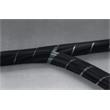 Nedis SWB KS-10BLACK - Cable management | Spirálové pouzdro | 10m | Max. tloušťka kabelu 60 mm | PVC | Černá