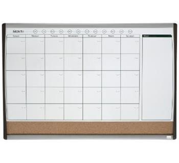 Nobo měsíční organizační magnetická tabule 58,5 x 43 cm