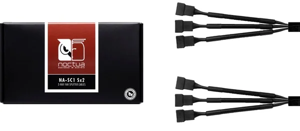 Noctua NA-SC1 Sx2, 3x rozbočovač pro ventilátory