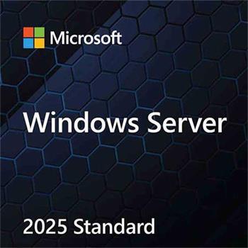 OEM Windows Server Standard 2025 64bit CZ 1pk DVD 24 Core