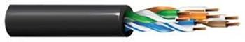Opticord SF/UTP kabel BELDEN, 74002E, Cat5e, PVC černý, bal.500m/cívka