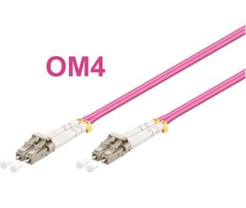 OPTIX LC-LC Optický patch cord 50/125 1,5m OM4 Duplex