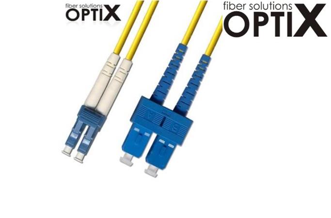 OPTIX LC-SC patch cord 09/125 1m duplex G657A 1,8mm