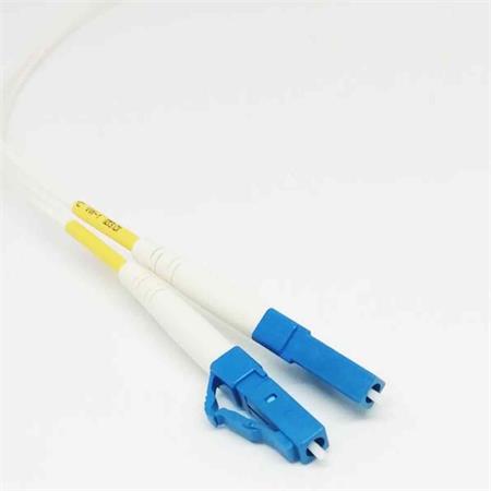OPTIX LC/UPC-LC/UPC patchcord arm. bílý 9/125 10m 3mm B3 LSZH simplex