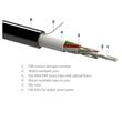 OPTIX Optický kabel gelový UNIV 09/125um, 24 vl., LSOH, CLT /1m