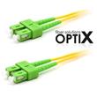 OPTIX SC/APC-SC/APC optický patch cord 09/125 0,5m G657A