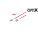 OPTIX SC-SC Optický patch cord 50/125 1m OM4 Duplex