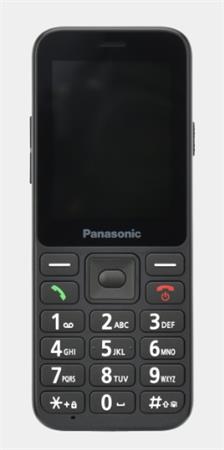 Panasonic KX-TU250EXB mobilní telefon pro seniory - barevný displej 2,4", fotoaparát, USB-C, 4G, černý