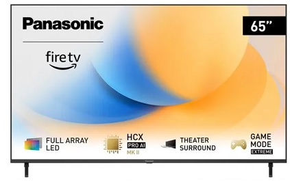 Panasonic TV-65W90AEG Smart Fire TV, 164cm, 4K, LED, HDR10+, DVB-T2/S2/C