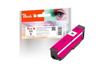 PEACH kompatibilní cartridge Epson T3343, No 33, magenta, 6,2 ml