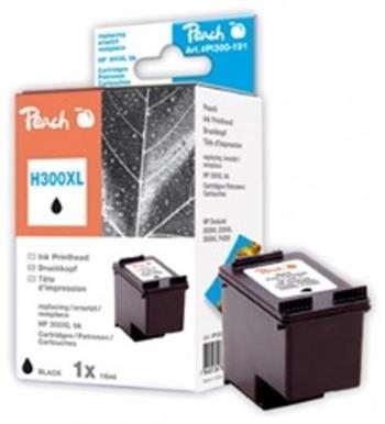 PEACH kompatibilní cartridge HP CC641E No.300, Black, 19 ml