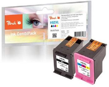 PEACH kompatibilní cartridge HP N9J71AE, No 62XL MultiPack, black, color