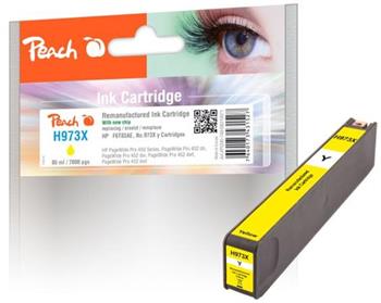 PEACH kompatibilní cartridge HP No. 973X, žlutá, F6T83AE, 85ml