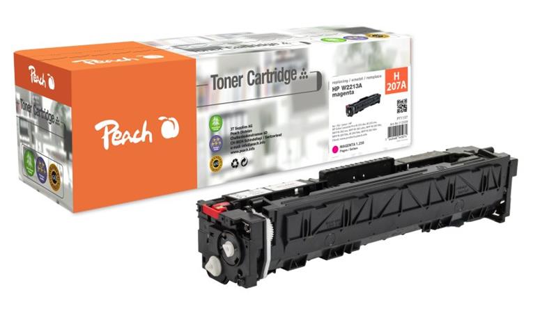 PEACH kompatibilní toner HP W2213A, No 207A magenta