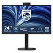 Philips LCD 24B2U3301H 23,8" IPS/1920x1080@120Hz/4ms/300cd/HDMI/DP/4xUSB/USB-C dock/RJ45/Webcam/Repro/Pivot/HAS/5 let