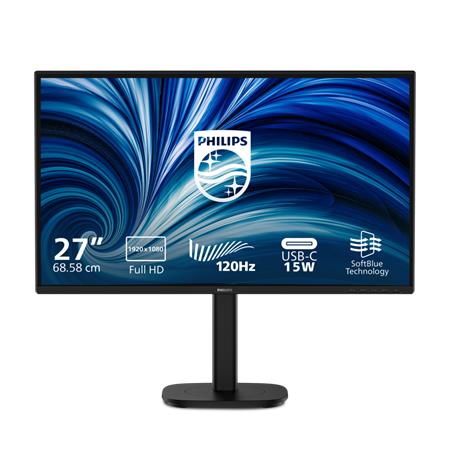 Philips LCD 27B2N3200J 27" IPS/1920x1080@120Hz/4ms/350cd/HDMI/DP/4xUSB/Repro/Pivot/HAS/5 let