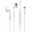 PLATINET FIESTA EARPHONES WITH MIC LIGHTNING WHITE