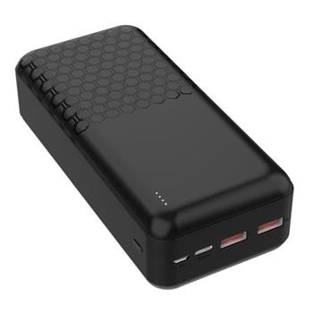 PLATINET POWER BANK 30000mAh PD22,5W QC BLACK