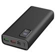 PLATINET POWER BANK 30000mAh Polymer PD 3.0 QC 3.0 LED Screen Black